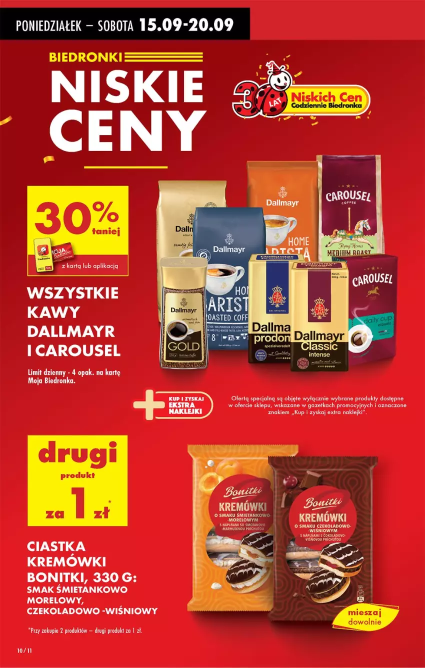Gazetka promocyjna Biedronka - Od Poniedziałku - ważna 15.09 do 20.09.2025 - strona 12 - produkty: Bonitki, Dallmayr, Klej