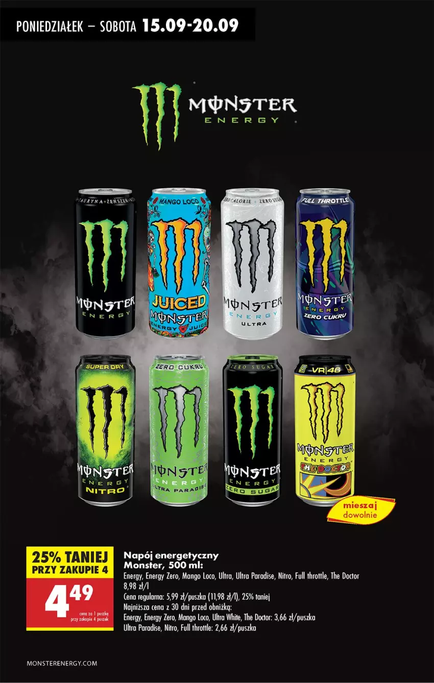 Gazetka promocyjna Biedronka - Od Poniedziałku - ważna 15.09 do 20.09.2025 - strona 71 - produkty: Full Throttle, Mango