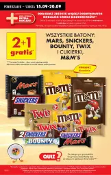 Gazetka promocyjna Biedronka - Od Poniedziałku - Gazetka - ważna od 20.09 do 20.09.2025 - strona 16 - produkty: Por, Cukier, Bounty, Twix, Snickers, Mars, Baton, Cukierki