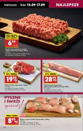 Gazetka promocyjna Biedronka - Od Poniedziałku - Gazetka - ważna od 20.09 do 20.09.2025 - strona 24 - produkty: Kurczak, Mięso mielone z szynki, Mięso mielone, Polędwiczka wieprzowa, Mięso z uda kurczaka, Mięso