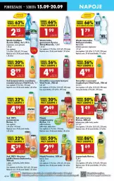 Gazetka promocyjna Biedronka - Od Poniedziałku - Gazetka - ważna od 20.09 do 20.09.2025 - strona 46 - produkty: Nałęczowianka, Sok, Lemoniada, Napoje, LANA, Smoothie, Woda mineralna, Woda, Napój, Mięta