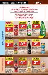 Gazetka promocyjna Biedronka - Od Poniedziałku - Gazetka - ważna od 20.09 do 20.09.2025 - strona 48 - produkty: Piwa, Piwo, Por, Koc, Somersby, Kasztelan, Heineken, Tera, Warka, Perła, Piwo jasne, Miód, Radler, Okocim, Karmi, Mango