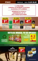 Gazetka promocyjna Biedronka - Od Poniedziałku - Gazetka - ważna od 20.09 do 20.09.2025 - strona 49 - produkty: Piwa, Piwo, Książęce, Gra, Tatra, Piwo jasne