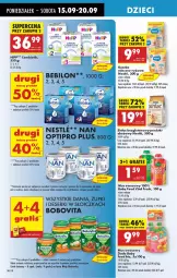 Gazetka promocyjna Biedronka - Od Poniedziałku - Gazetka - ważna od 20.09 do 20.09.2025 - strona 54 - produkty: HiPP, Ser, Ryż, Por, Mus, Gra, BoboVita, Sinlac, O nas, Dada, NAN Optipro, Leon, Dzieci, Deser, Karmi, Mleko