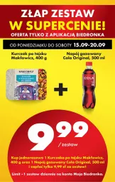 Gazetka promocyjna Biedronka - Od Poniedziałku - Gazetka - ważna od 20.09 do 20.09.2025 - strona 74 - produkty: Kurczak, Gin, Napój gazowany, Napój