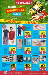 Gazetka promocyjna Aldi - Lato SUPER CEN - Gazetka - ważna od 31.08 do 31.08.2024 - strona 2 - produkty: Tenisówki, Ryba, Moda, Dzieci, Spodnie, Sukienka, Powerbank, Akumulator, Fa