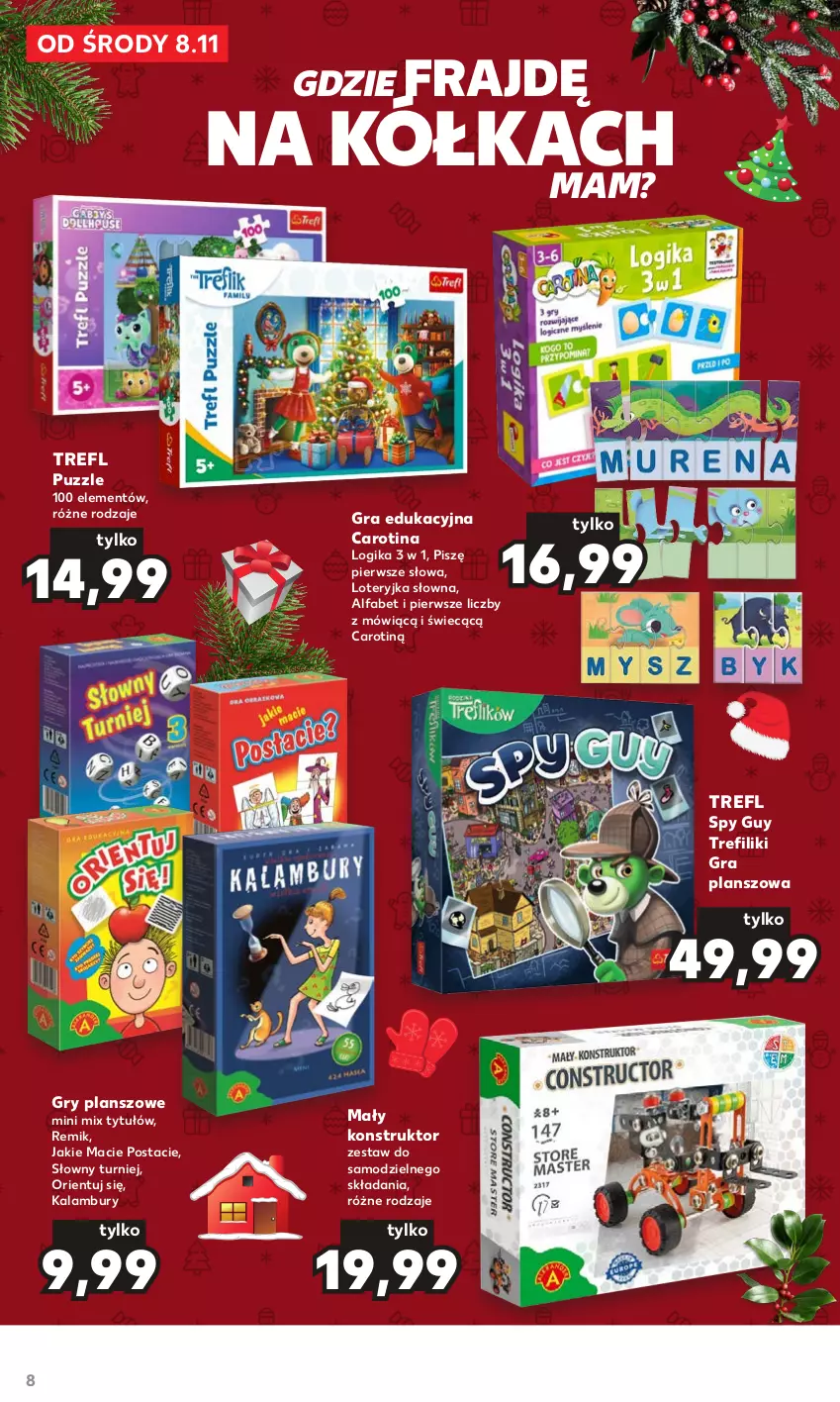 Gazetka promocyjna Kaufland - Kaufland - ważna 08.11 do 06.12.2023 - strona 8 - produkty: Fa, Gra, Gry, Puzzle