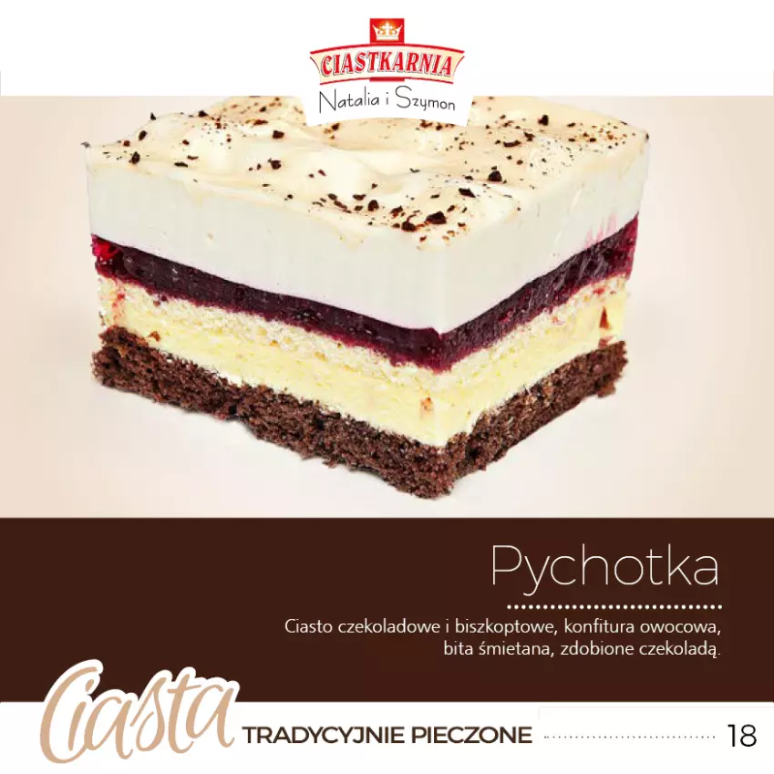 Gazetka promocyjna Topaz - Gazetka - ważna 05.12.2022 do 31.12.2025 - strona 17 - produkty: Ciasto czekoladowe, Konfitura, Piec