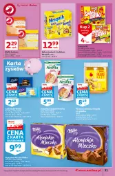 Gazetka promocyjna Auchan - Hiperoszczędzanie w wersji Maxi Paki Hipermarkety - Gazetka - ważna od 22.09 do 22.09.2021 - strona 31 - produkty: Koc, Nesquik, Wafle, Kakao, Wafle tortowe