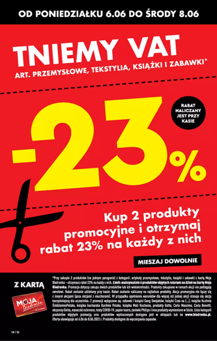 Gazetka promocyjna Biedronka - ważna 06.06 do 11.06.2022 - strona 54 - produkty: Fa, LG, Rama