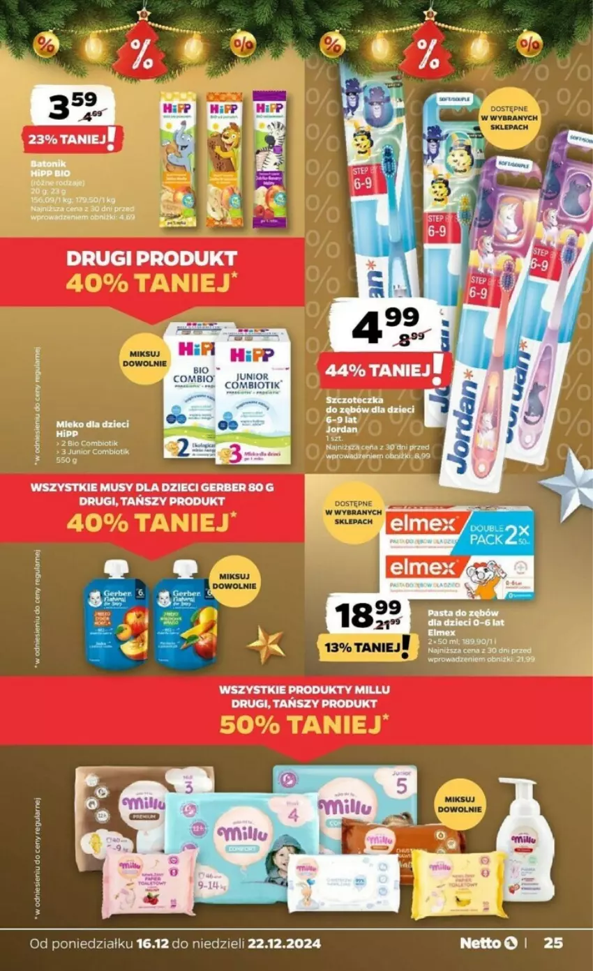 Gazetka promocyjna Netto - ważna 16.12 do 22.12.2024 - strona 18 - produkty: Dzieci, Gerber, Moto e, Mus