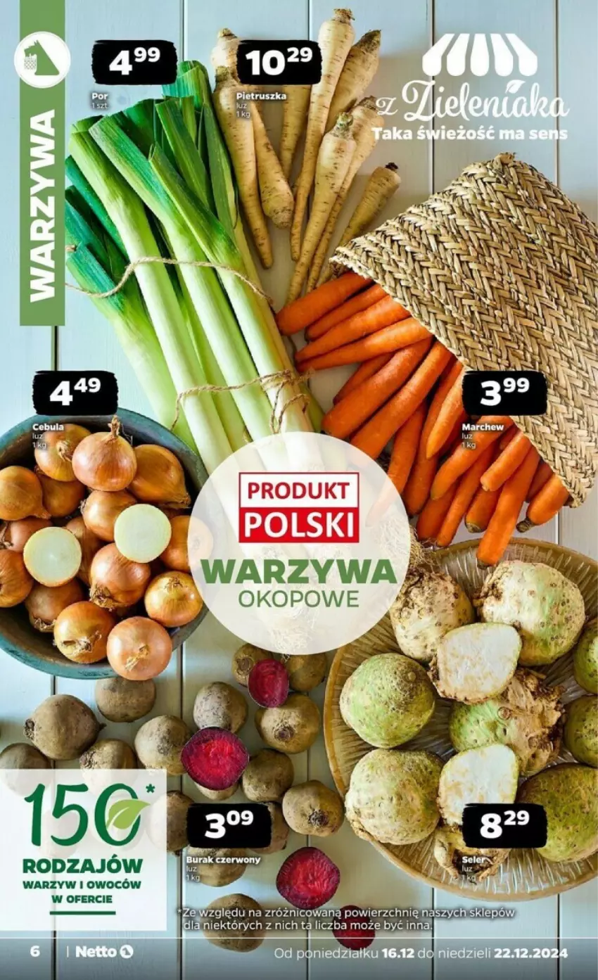 Gazetka promocyjna Netto - ważna 16.12 do 22.12.2024 - strona 26 - produkty: Warzywa