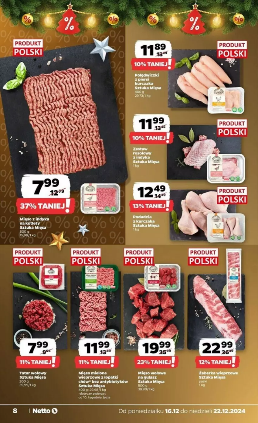 Gazetka promocyjna Netto - ważna 16.12 do 22.12.2024 - strona 28 - produkty: Mięso, Mięso wołowe