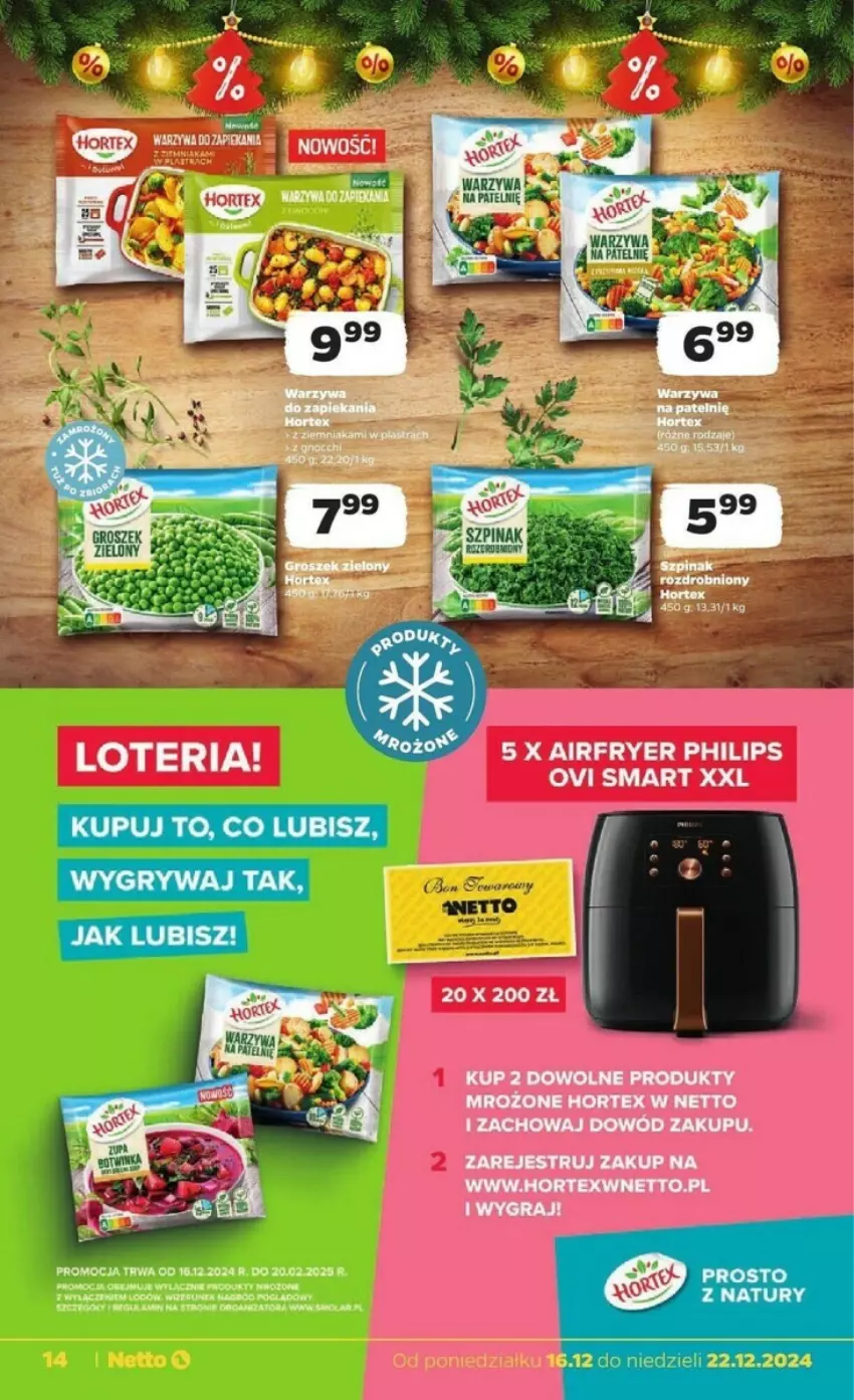 Gazetka promocyjna Netto - ważna 16.12 do 22.12.2024 - strona 6 - produkty: Hortex, Philips, Warzywa