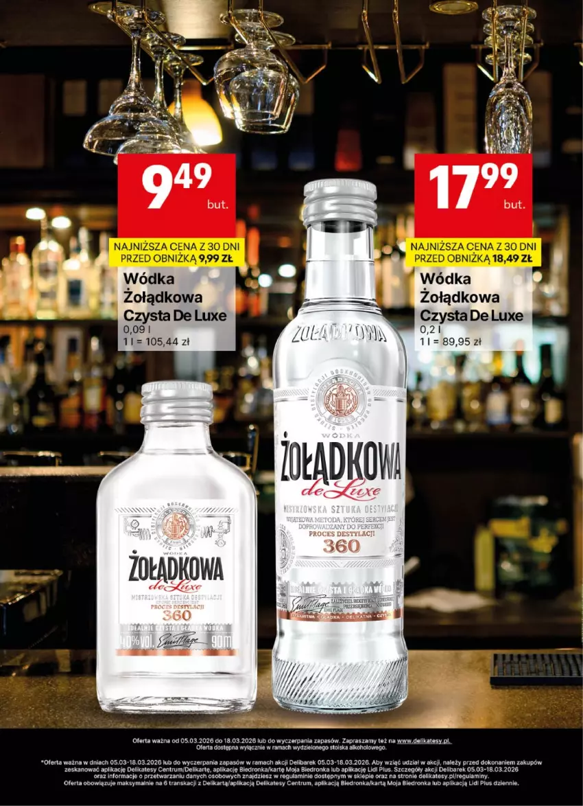 Gazetka promocyjna Delikatesy Centrum - Delibarek DC10-DC11 - ważna 05.03 do 18.03.2026 - strona 10 - produkty: Rama, Rum, Tran, Wódka