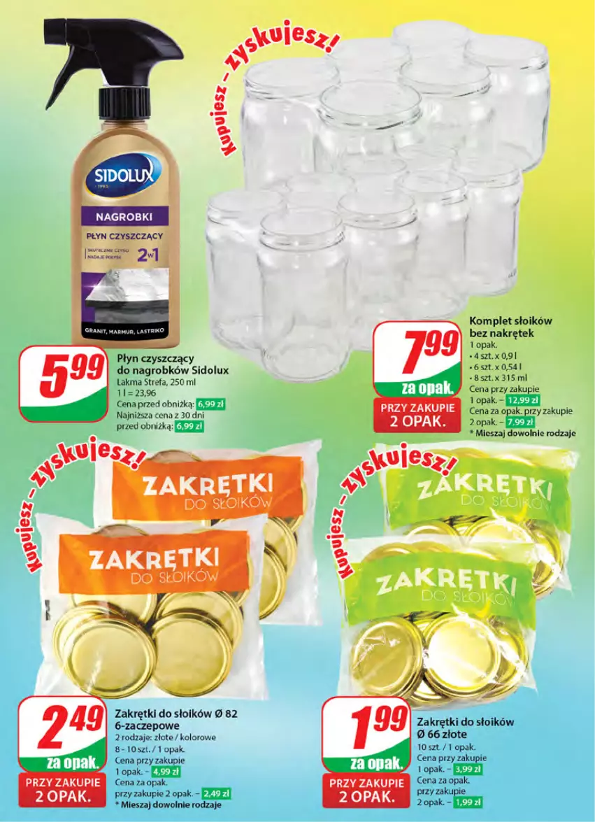 Gazetka promocyjna Dino - Gazetka 40 / 2024 - ważna 02.10 do 08.10.2024 - strona 54 - produkty: Fa, Sidolux