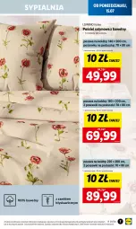 Gazetka promocyjna Lidl - GAZETKA - Gazetka - ważna od 21.07 do 21.07.2024 - strona 7 - produkty: Sypialnia, Ivar, Pościel, Poszewka