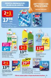 Gazetka promocyjna Auchan - Wielkie przeboje cenowe Supermarket - Gazetka - ważna od 08.10 do 08.10.2025 - strona 3 - produkty: Ludwik, Domestos, Gra, Coccolino, Do mycia naczyń, Finish, Płyn do mycia naczyń, Vileda, Płyn do płukania, Płyn do wc, Płyn do mycia, Zmywarki