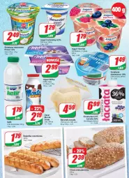 Gazetka promocyjna Dino - Gazetka - Gazetka - ważna od 30.03 do 30.03.2021 - strona 14 - produkty: Jogurt naturalny, Ser, Zott, Jogurt, Chleb wieloziarnisty, Tera, Bagietka, Bagietka czosnkowa, Deser, Chleb, Kefir, Milka, Monte