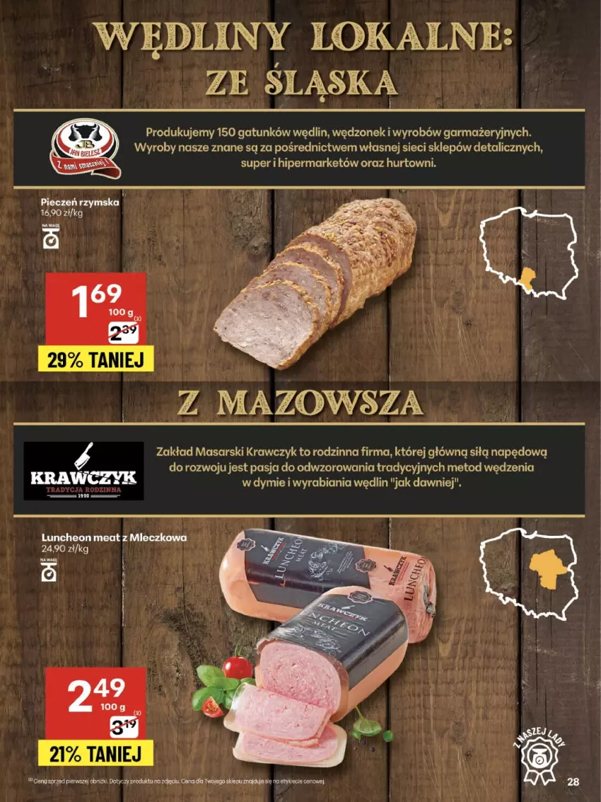 Gazetka promocyjna Delikatesy Centrum - Franczyza DC35 Czwartek - ważna 28.08 do 03.09.2025 - strona 28 - produkty: Piec, Pieczeń rzymska