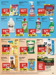 Gazetka promocyjna Delikatesy Centrum - Franczyza DC35 Czwartek - Gazetka - ważna od 03.09 do 03.09.2025 - strona 50 - produkty: Płyn do prania, Rum, Ajax, Spray do czyszczenia, Bref, Tablet, Friskies, Kret, Cillit Bang, Dior, Somat, Perwoll, Zmywarki, Płyn do szyb, Tabletki do zmywarki