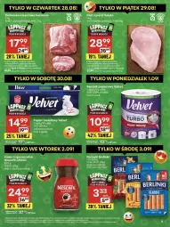 Gazetka promocyjna Delikatesy Centrum - Franczyza DC35 Czwartek - Gazetka - ważna od 03.09 do 03.09.2025 - strona 6 - produkty: Kawa rozpuszczalna, Top, Rum, Papier, Parówki, Kawa, Filet z piersi indyka, Velvet, Ręcznik, Olej, Berlinki, K2