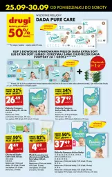 Gazetka promocyjna Biedronka - Od poniedzialku - Gazetka - ważna od 30.09 do 30.09.2023 - strona 44 - produkty: Pur, Pampers, Pieluchy, Tran, Dada, Duda, Chusteczki, Płatki kosmetyczne