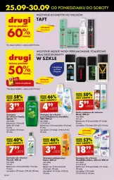 Gazetka promocyjna Biedronka - Od poniedzialku - Gazetka - ważna od 30.09 do 30.09.2023 - strona 45 - produkty: Dezodorant, Perfum, Taft, Szampon, Suchy szampon, Niuqi, Fa