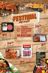 Gazetka promocyjna Auchan - Gazetka Wielkie majowe odkrycia cenowe część #4 Supermarket Auchan - Gazetka - ważna od 27.05 do 27.05.2023 - strona 4 - produkty: Kurczak, Burger, Kaszanka, Grill, Kasza, Olewnik