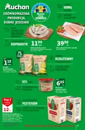 Gazetka promocyjna Auchan - Gazetka Wielkie majowe odkrycia cenowe część #4 Supermarket Auchan - Gazetka - ważna od 27.05 do 27.05.2023 - strona 7 - produkty: Kurczak, Sok, Ser, Filet z piersi kurczaka, Regał, Sok jabłkowy, Kiełbasa biała, Gala, Kiełbasa