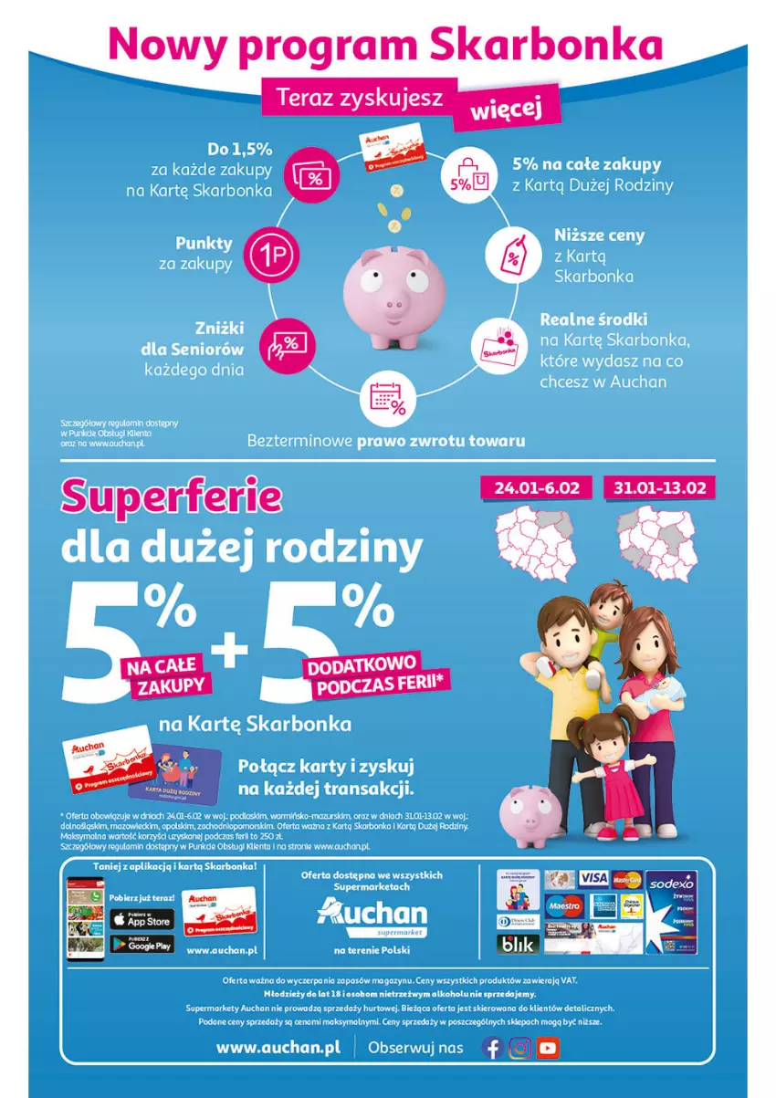 Gazetka promocyjna Auchan - przeNISKIE CENY 1001drobiazgów Supermarkety - ważna 04.02 do 09.02.2022 - strona 12 - produkty: Gra, Podlaski, Ser, Tera