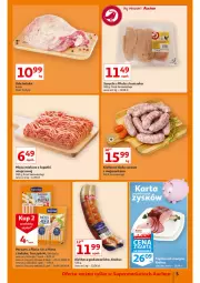 Gazetka promocyjna Auchan - przeNISKIE CENY 1001drobiazgów Supermarkety - Gazetka - ważna od 09.02 do 09.02.2022 - strona 5 - produkty: Kurczak, Mięso mielone, Krakus, Gra, Parówki, Kiełbasa podwawelska, Wawel, Tarczyński, Kiełbasa biała, Kiełbasa, Mięso