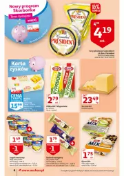 Gazetka promocyjna Auchan - przeNISKIE CENY 1001drobiazgów Supermarkety - Gazetka - ważna od 09.02 do 09.02.2022 - strona 6 - produkty: Ser, Gra, Jogurt owocowy, Brie, Jogurt, Tera, Camembert, Baton, Deser, Mleko