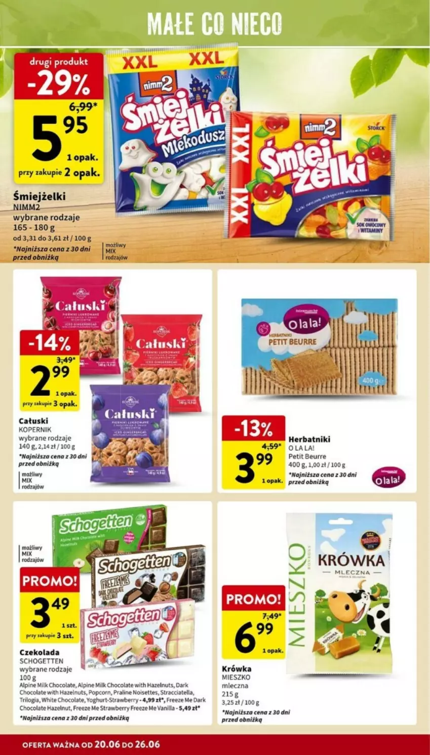 Gazetka promocyjna Intermarche - ważna 20.06 do 26.06.2024 - strona 19 - produkty: Czekolada, Miecz, Nimm2, Schogetten, Toyo