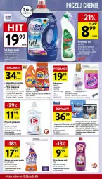 Gazetka promocyjna Intermarche - Gazetka - ważna od 26.06 do 26.06.2024 - strona 28 - produkty: Płyn do prania, Por, Spray do czyszczenia, Finish, Tablet, Proszek do prania, Płyn do płukania, Vanish, Zmywarki