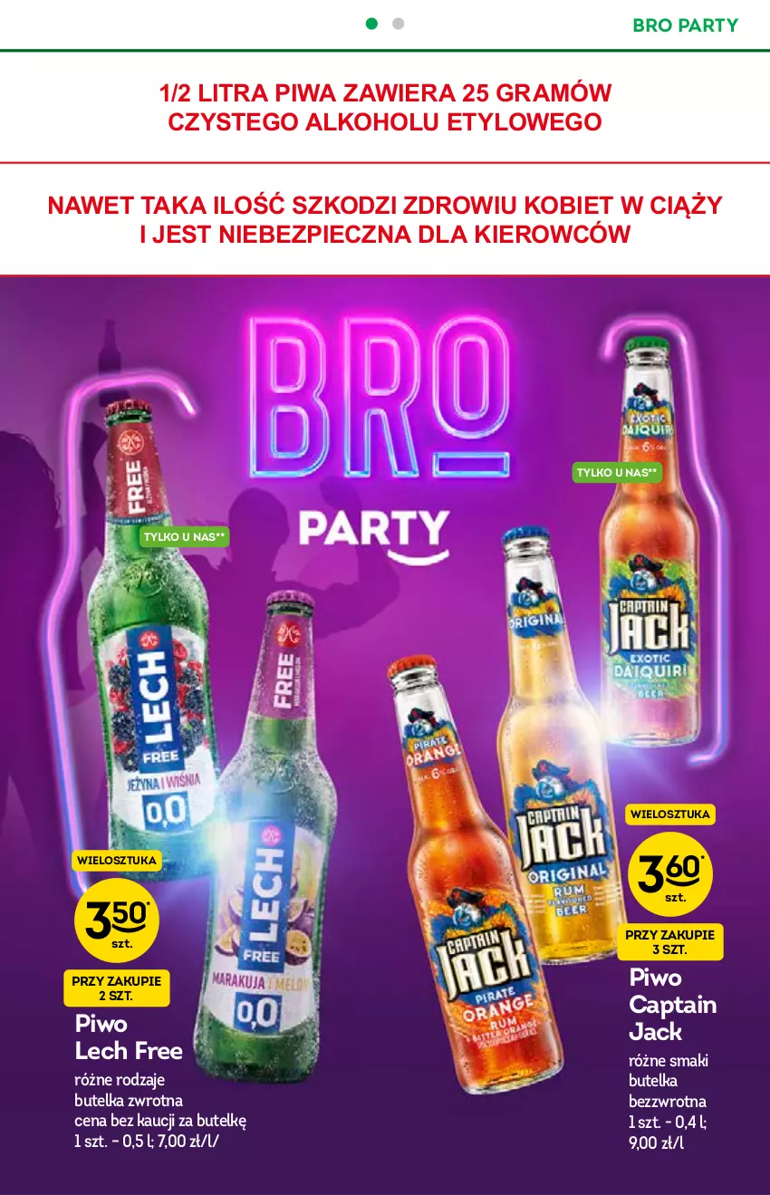 Gazetka promocyjna Żabka - ważna 21.07 do 03.08.2021 - strona 22 - produkty: Captain Jack, Gra, O nas, Piec, Piwa, Piwo