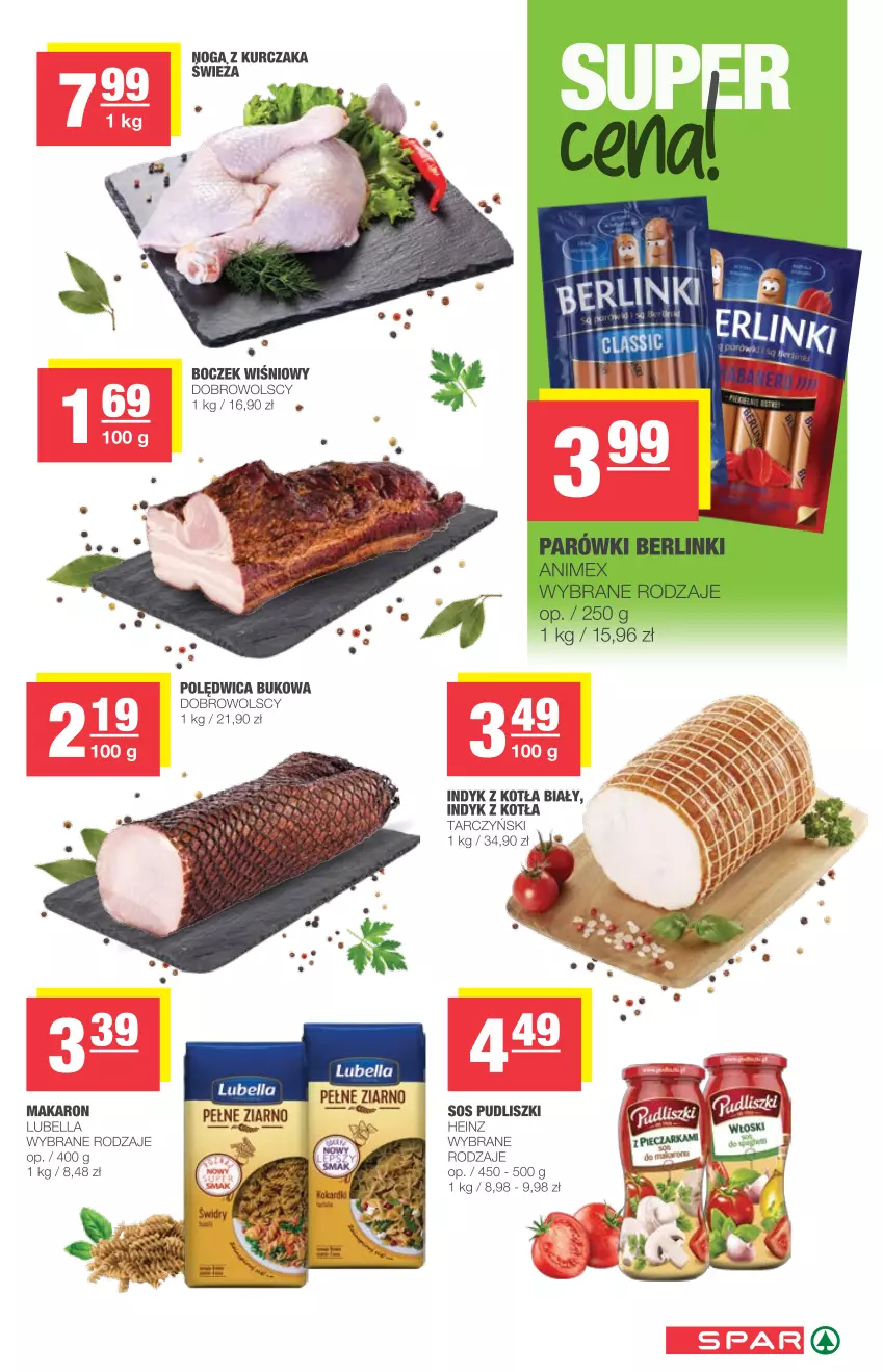 Gazetka promocyjna Spar - Eurospar - ważna 02.06 do 08.06.2021 - strona 3 - produkty: Bell, Bella, Boczek, Heinz, Kurczak, Lubella, Makaron, Polędwica, Pudliszki, Tarczyński