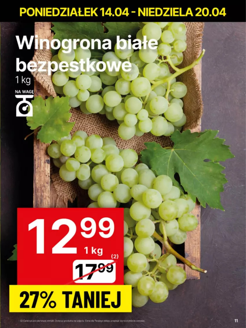 Gazetka promocyjna Delikatesy Centrum - NOWA GAZETKA Delikatesy Centrum od 14 kwietnia! 14-20.04.2025 - ważna 14.04 do 20.04.2025 - strona 11