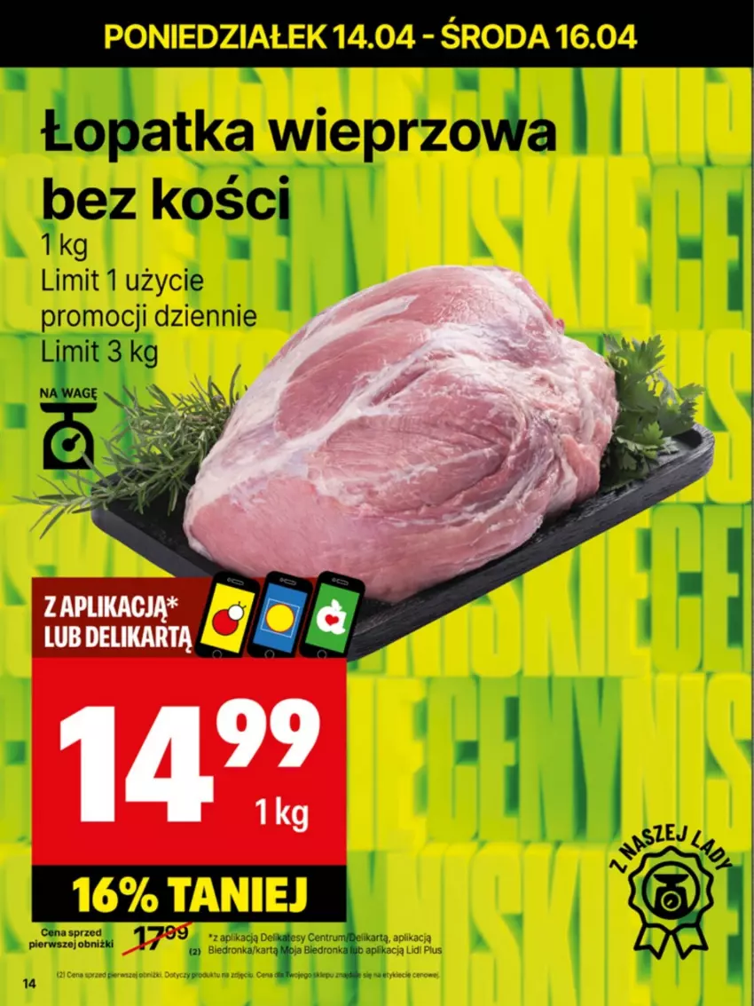 Gazetka promocyjna Delikatesy Centrum - NOWA GAZETKA Delikatesy Centrum od 14 kwietnia! 14-20.04.2025 - ważna 14.04 do 20.04.2025 - strona 14