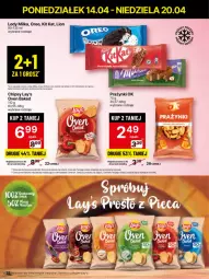 Gazetka promocyjna Delikatesy Centrum - NOWA GAZETKA Delikatesy Centrum od 14 kwietnia! 14-20.04.2025 - Gazetka - ważna od 20.04 do 20.04.2025 - strona 32 - produkty: Kit Kat, Chipsy, Lion, Lody, Oreo, Milka