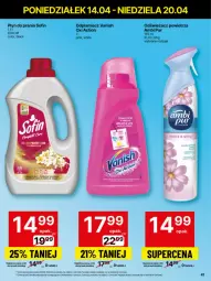 Gazetka promocyjna Delikatesy Centrum - NOWA GAZETKA Delikatesy Centrum od 14 kwietnia! 14-20.04.2025 - Gazetka - ważna od 20.04 do 20.04.2025 - strona 41 - produkty: Płyn do prania, Pur, Lack, Odplamiacz, Odświeżacz powietrza, Vanish, Ambi Pur