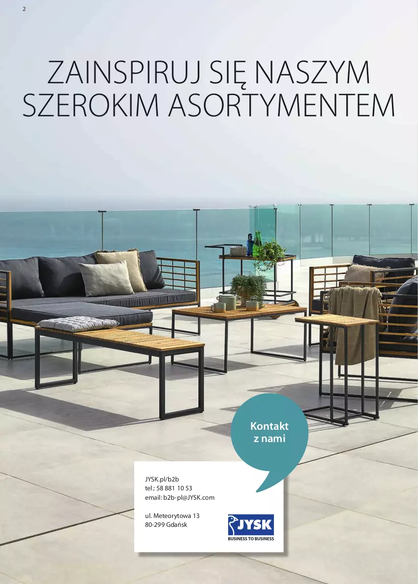 Gazetka promocyjna Jysk - Katalog Business to Business - ważna 01.03 do 30.09.2023 - strona 2