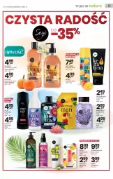 Gazetka promocyjna Drogerie Natura - Gazetka Drogerie Natura - Gazetka - ważna od 22.09 do 22.09.2021 - strona 13 - produkty: Płyn do kąpieli, Mydło w płynie, Sól, Krem do rąk, Perfum, Szampon, Odżywka, Mydło, Suchy szampon