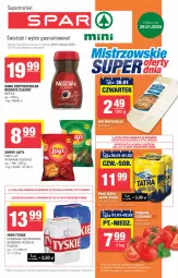 Gazetka promocyjna Spar - Spar-Mini - Gazetka - ważna od 05.02 do 05.02.2025 - strona 1 - produkty: Piwo, Kawa rozpuszczalna, Chipsy, Kawa, Tyskie