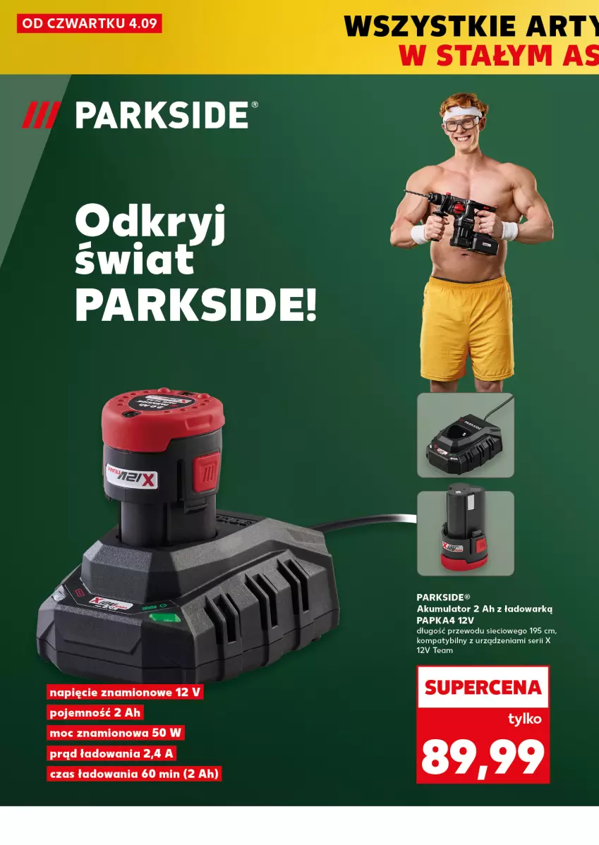 Gazetka promocyjna Kaufland - Kaufland - ważna 04.09 do 10.09.2025 - strona 10 - produkty: Akumulator, Parkside