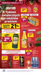Gazetka promocyjna Aldi - Katalog spożywczy - Gazetka - ważna od 12.12 do 12.12.2021 - strona 22 - produkty: Piwa, Piwo, Torebka, Sok, Mus, Gra, Tera, Oranżada, Hellena, Woda mineralna, Woda, Napój, Cisowianka, Hortex