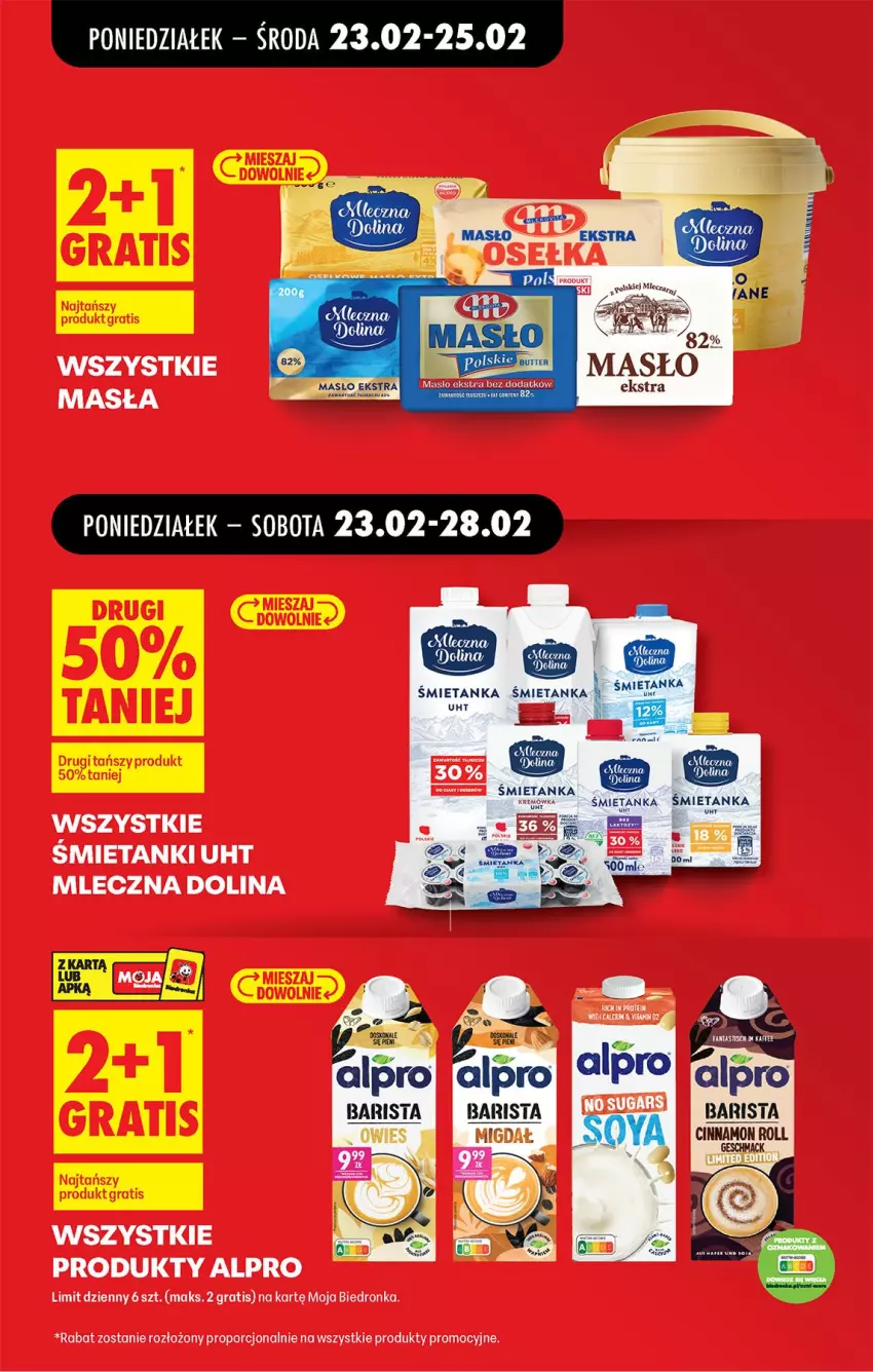 Gazetka promocyjna Biedronka - Od Poniedziałku - ważna 23.02 do 28.02.2026 - strona 11 - produkty: Alpro, Gra, Por