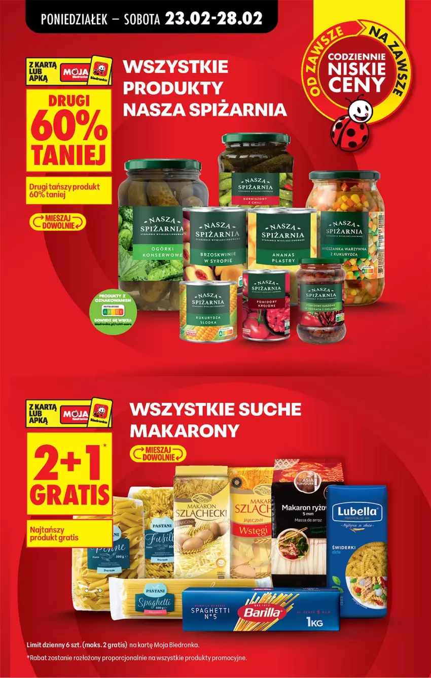 Gazetka promocyjna Biedronka - Od Poniedziałku - ważna 23.02 do 28.02.2026 - strona 15 - produkty: Gra, Makaron