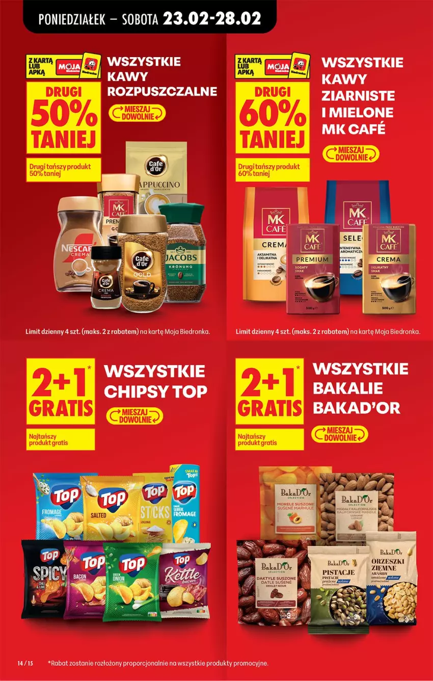 Gazetka promocyjna Biedronka - Od Poniedziałku - ważna 23.02 do 28.02.2026 - strona 16 - produkty: Chipsy, Por, Top