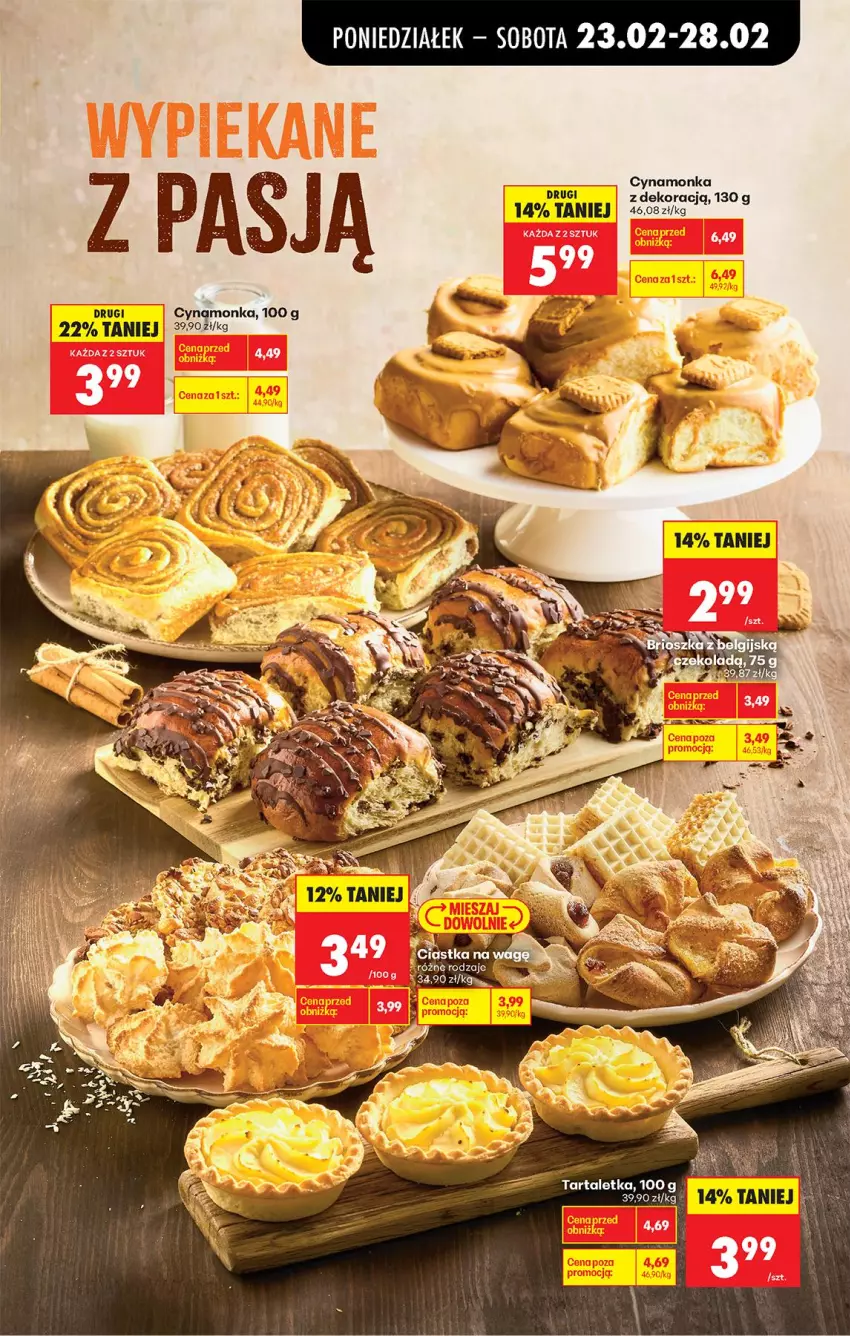Gazetka promocyjna Biedronka - Od Poniedziałku - ważna 23.02 do 28.02.2026 - strona 51 - produkty: Tarta
